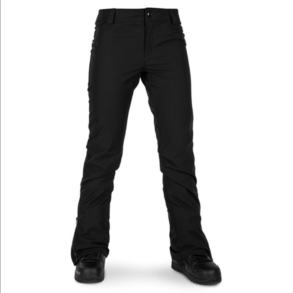 NWT Volcom Stretchy Pants - XSM BLACK